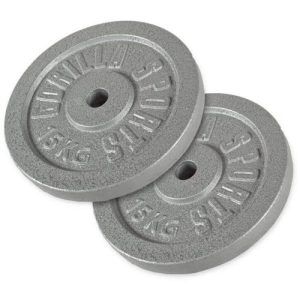 Viktskivor IRON Silver - 2x15kg