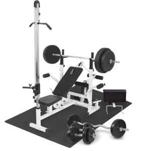 Multigym BASIC White 100kg - Viktpaket