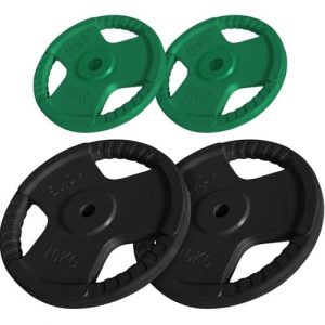 Viktskivor Trigrip 31mm - 2x10kg 2x5kg