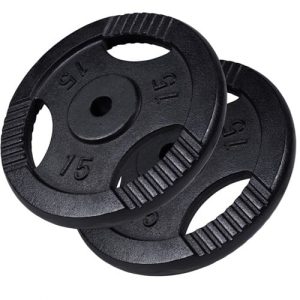 Viktskivor TRIGRIP Black - 2x15kg