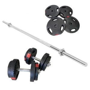 Skivstång Hantlar PRO Trigrip - 60kg