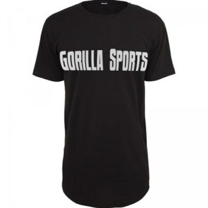 T-Shirt Gorilla Sports S-XXXL - Svart/Vit