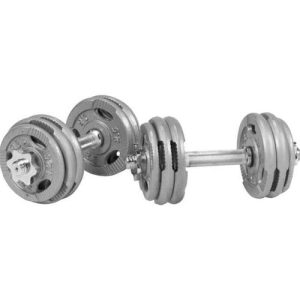 Hantlar TRIGRIP Silver - 2x15kg