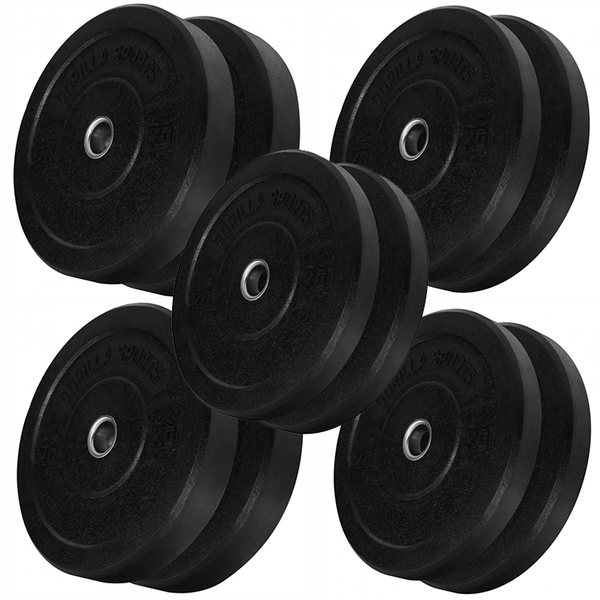 Bumper Plates HiTemp Paket 51mm - 2x5-2x25kg