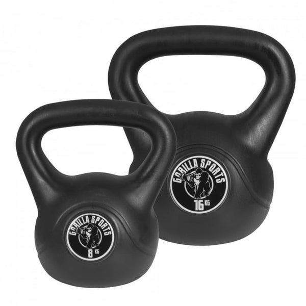 Kettlebellpaket GS Svart - 8kg 16kg