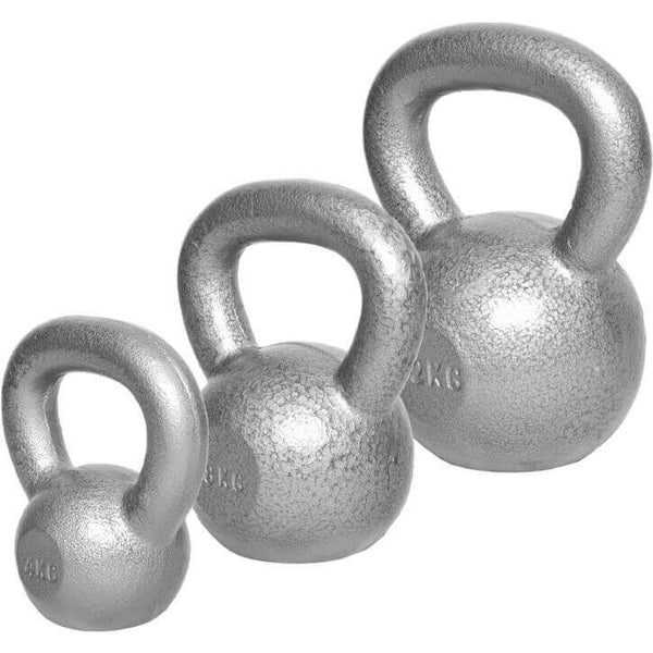 Kettlebellpaket IRON - 4kg 8kg 12kg