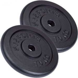 Viktskivor ScSPORTS Gjutjärn - 2x10kg