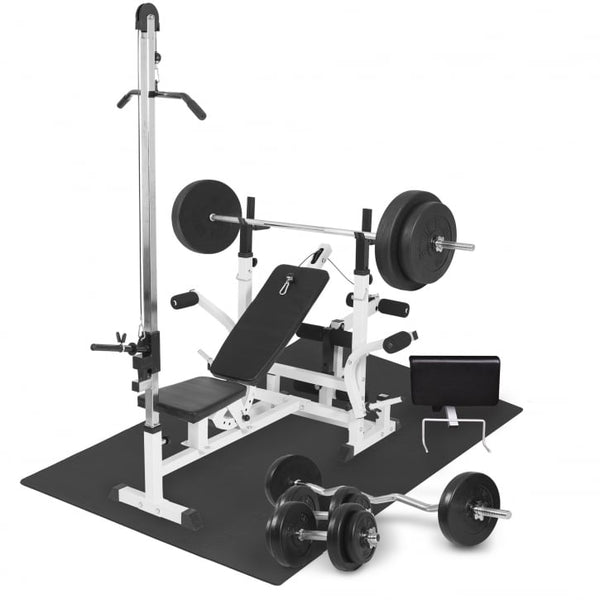 Multigym BASIC White 100kg - Viktpaket