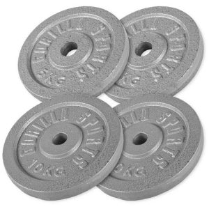 Viktskivor IRON Silver - 2x10kg 2x5kg